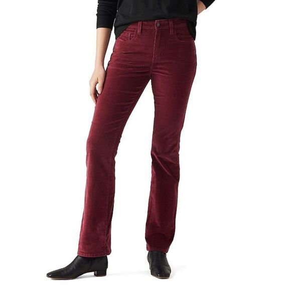Levi's 725 High Rise Bootcut Corduroy Jeans in Windsor Wine- Size 31x32 - Picture 1 of 8